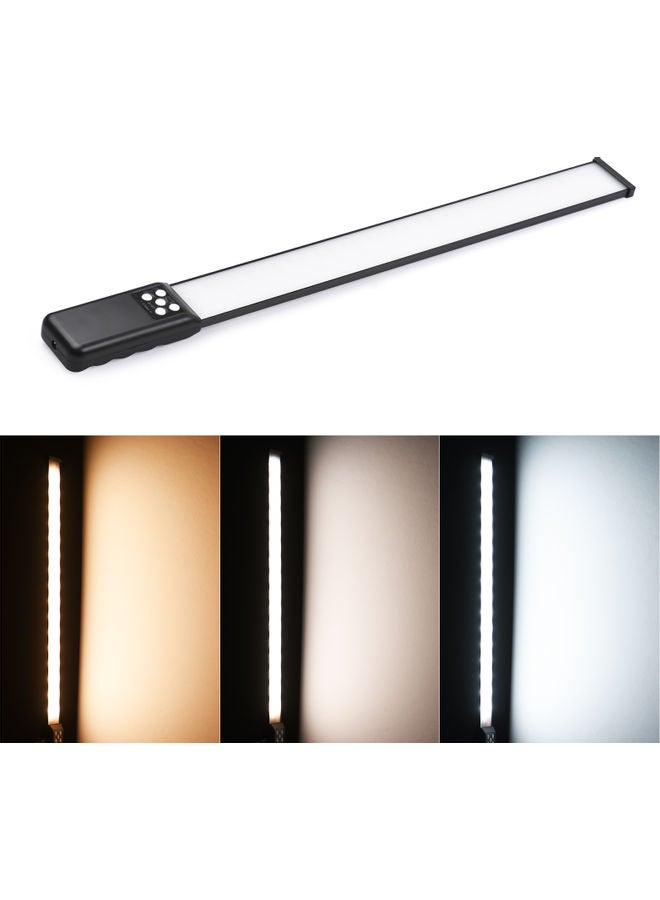 Handheld LED Light Tube Silver/Black