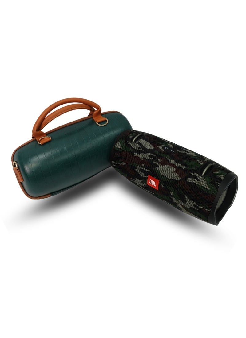 Xtreme 3 Speaker Leather Carrying Case – Stylish & Impact-Resistant