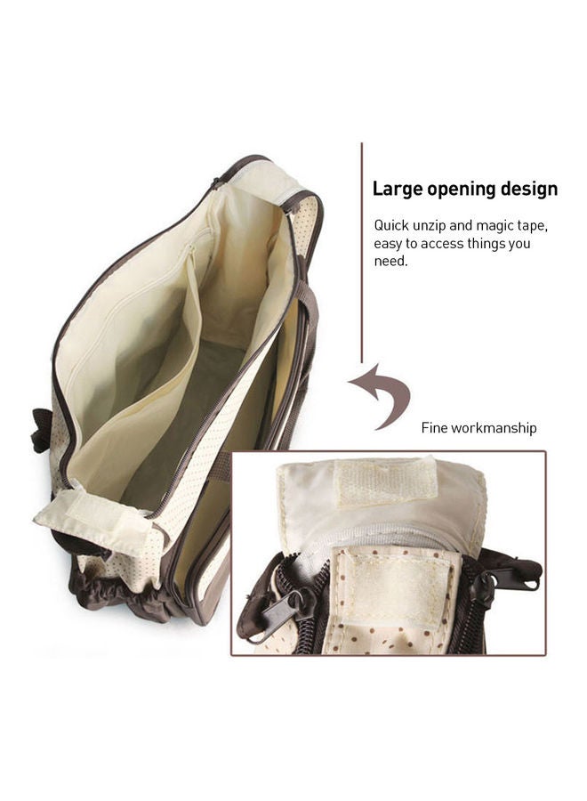 5-Piece Waterproof Large Capacity Travel Diaper Bag Set