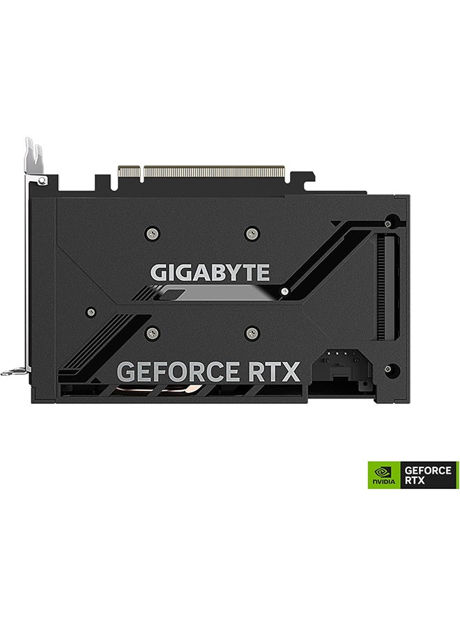 GeForce RTX 4060 WINDFORCE OC 8GB GDDR6 Graphics Card, 2475 MHz Core Clock, 3072 CUDA Cores, PCIe 4.0, Dual DP 1.4a & HDMI 2.1a, Ray Tracing, DLSS 3, Dual Fans, 4K Gaming, Low Power Consumption | GV-N4060WF2OC-8GD Black