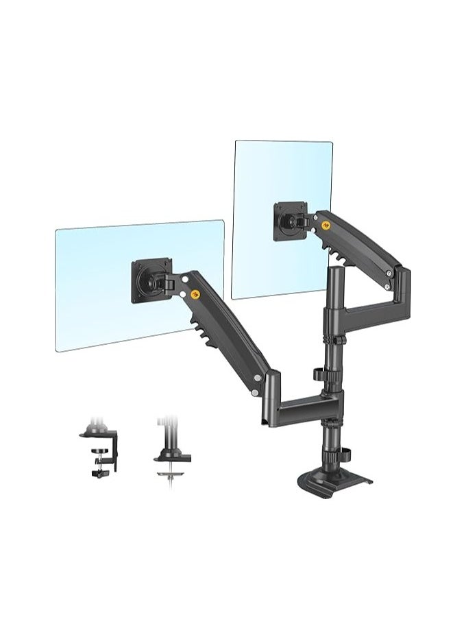 Dual Monitor Arm Dual Monitor Stand for Two 17