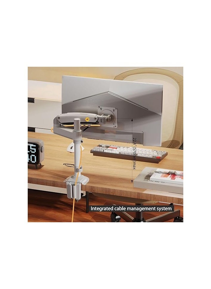 NB H100 Monitor Arm Gas Spring Ergonomic Desk Mount Supports 17