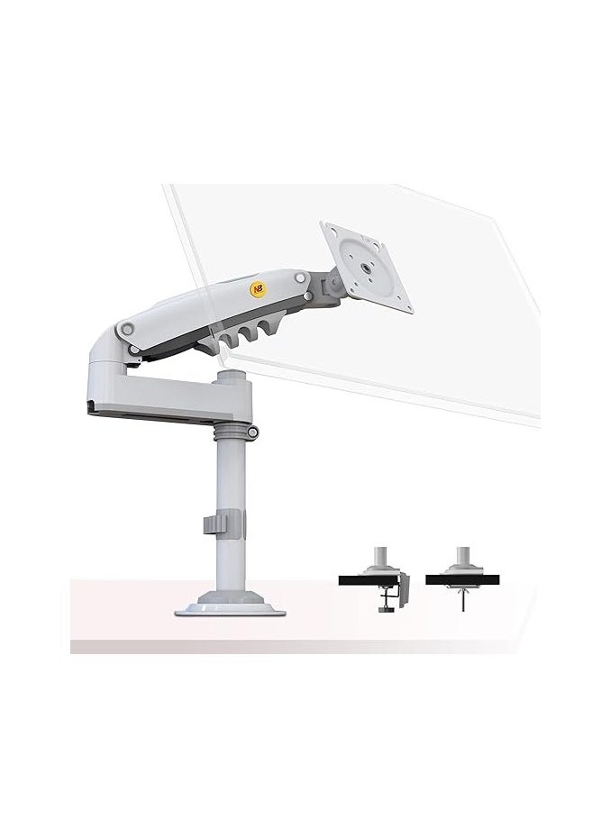 NB H100 Monitor Arm Gas Spring Ergonomic Desk Mount Supports 17