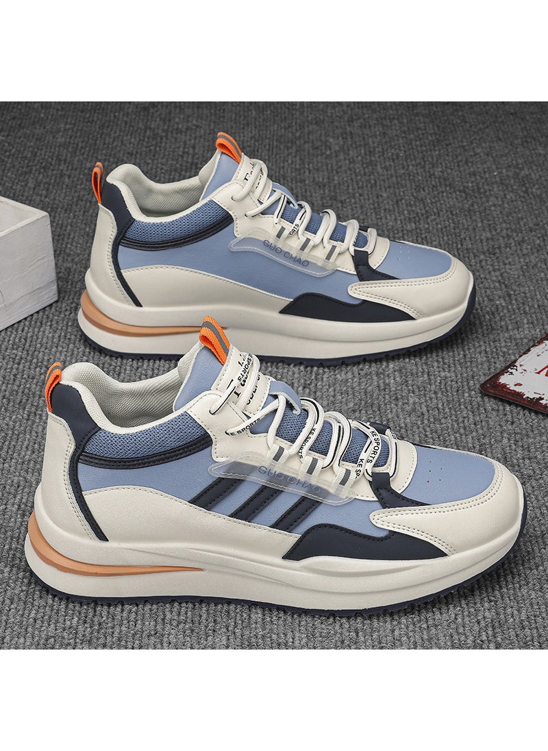 New AD Clover Mid-Top Sneakers for Men Breathable rice blue