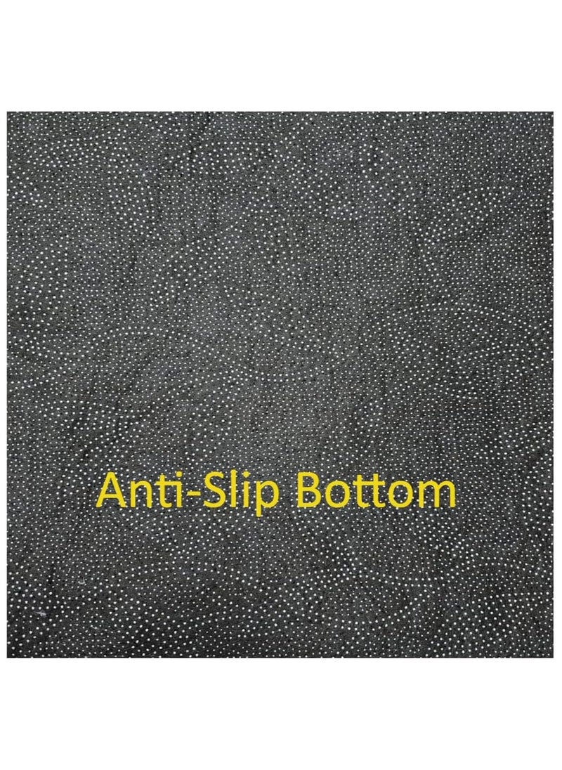 Pack of 4 Prayer Mats 70x110cm Anti-Slip Velvet Top Islamic Prayer Rug New Dome Design Thick Padded Sajadah Prayer Mat for Kids Men Women Eid Gift Ramadan Prayer Mat Multicolor