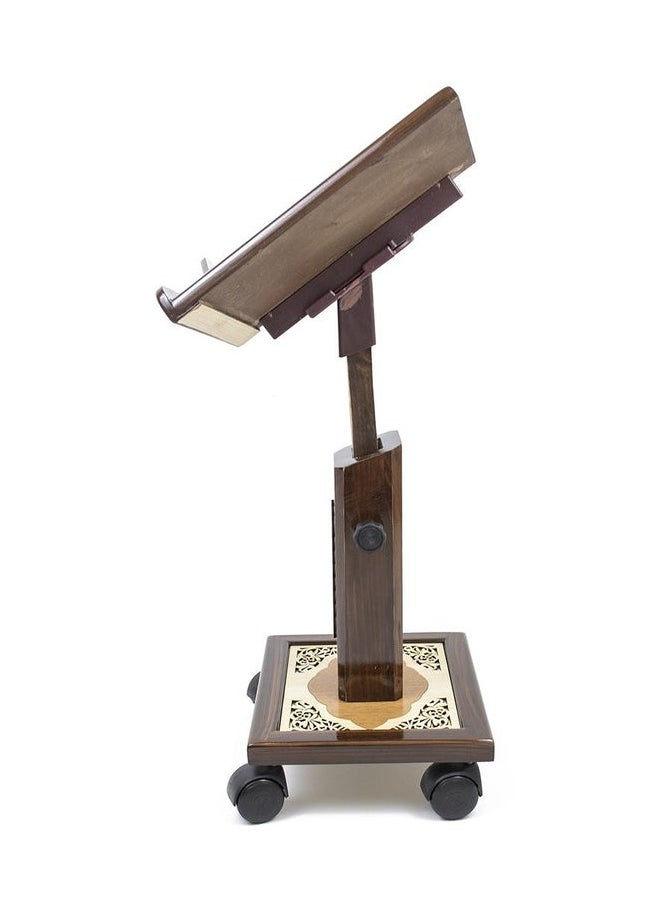 High quality laser engraved wooden Turkish Quran holder  .  Small SIZE model 006