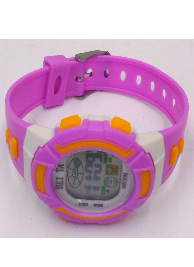 Colourful Digital Children Watches, Assorted  Set of 10