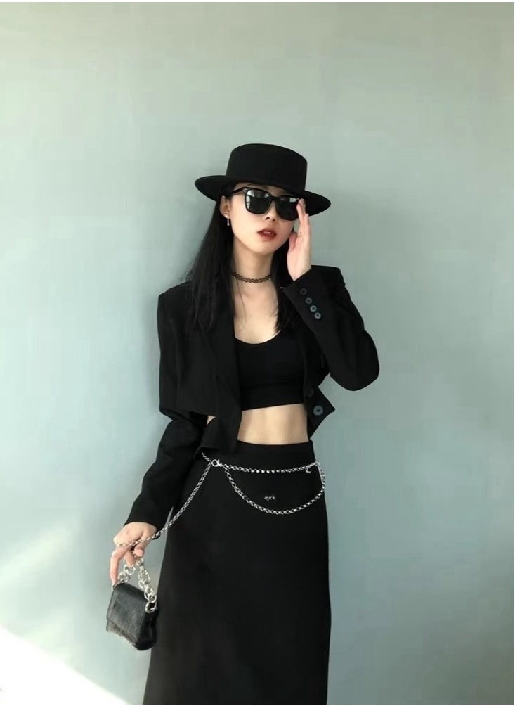 Women's Fashion Chain Belt Accessories Dress Coat Sweater