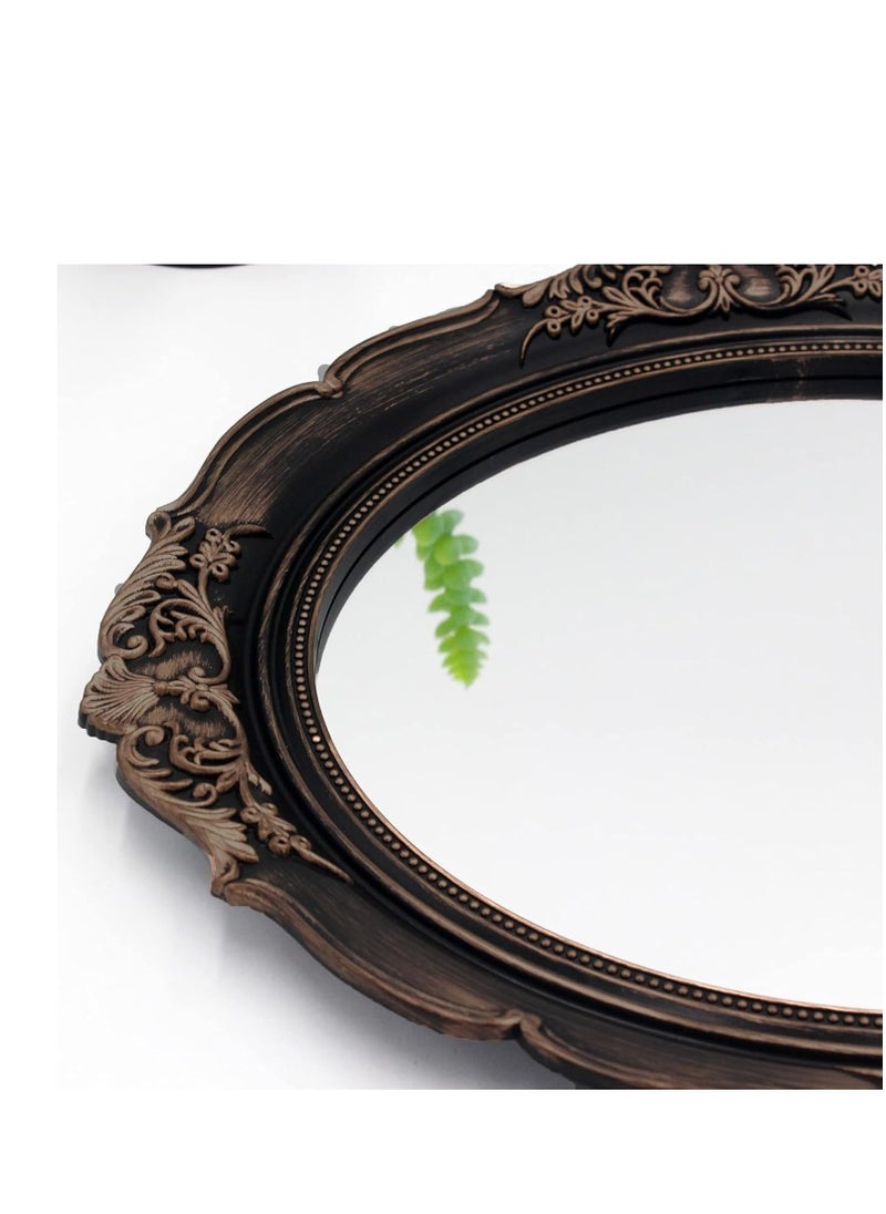 Antique Wall Mirror Oval 29