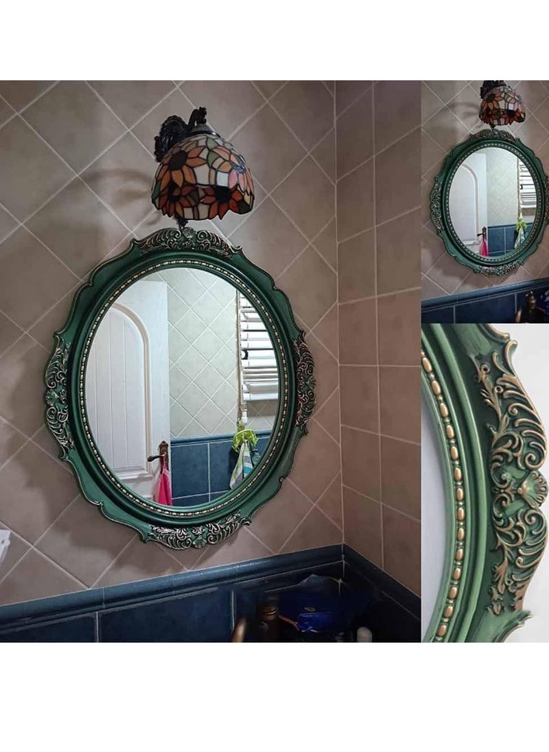 Antique Wall Mirror Oval 29