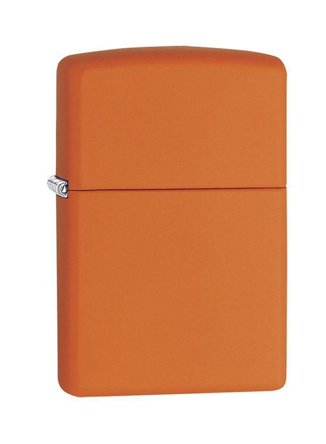 Classic Windproof Gas Lighter Matte Orange