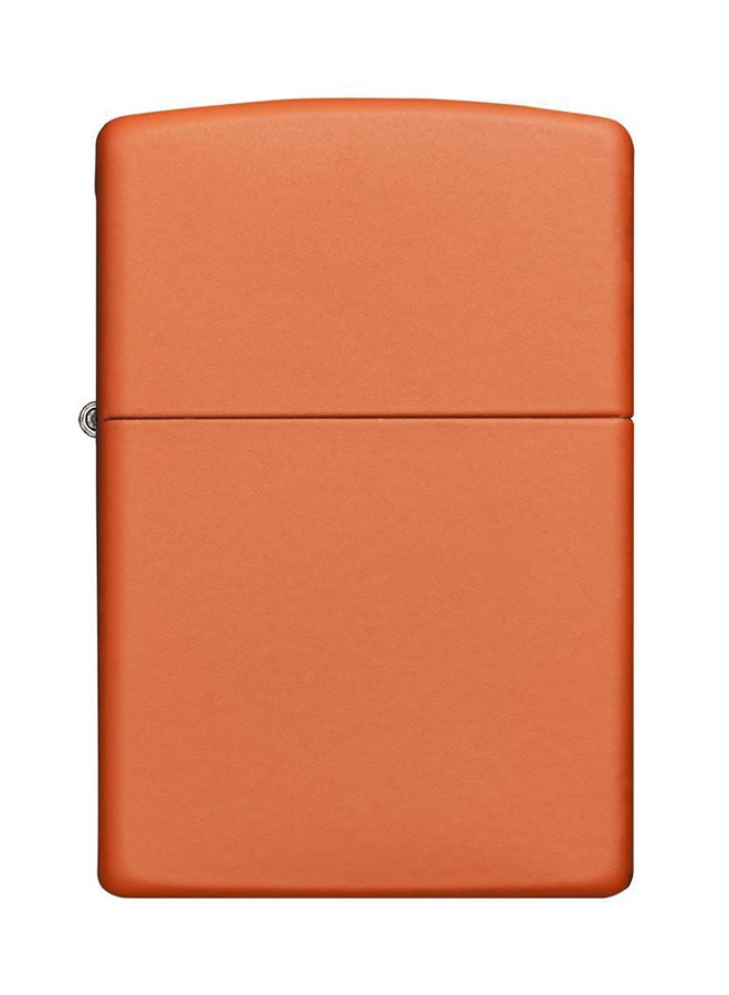 Classic Windproof Gas Lighter Matte Orange