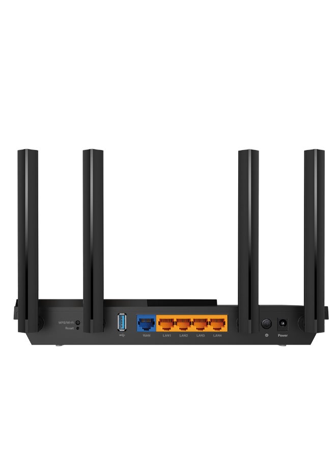 Archer AX55 - WiFi 6 Router Dual Band WiFi 6 Speed Up To 30 Gbps Black