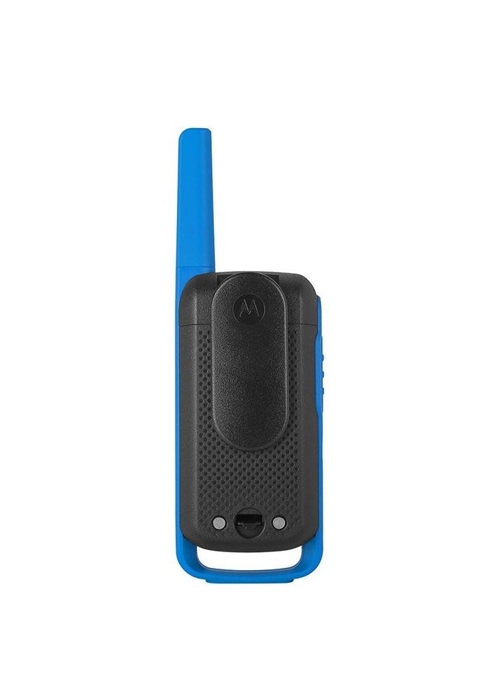 MOTOROLA TALKABOUT T62 Walkie-talkies Blue Twin Back