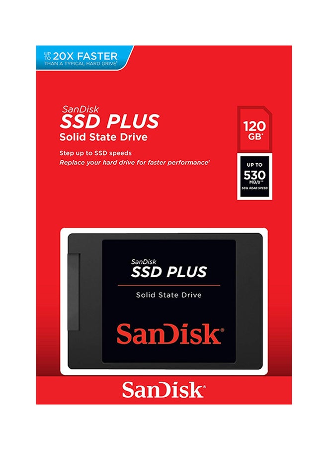 SSD PLUS Internal Hard Drive Black