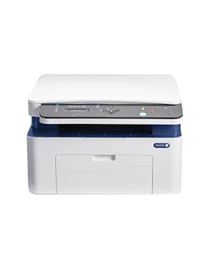 Mono Multifunction Printer And Scan Fax White and navy