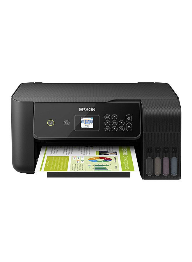 Ecotank Wi-Fi Compact All-In-One Printer Black-L3160