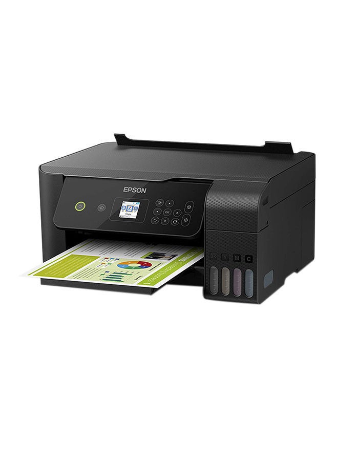 Ecotank Wi-Fi Compact All-In-One Printer Black-L3160