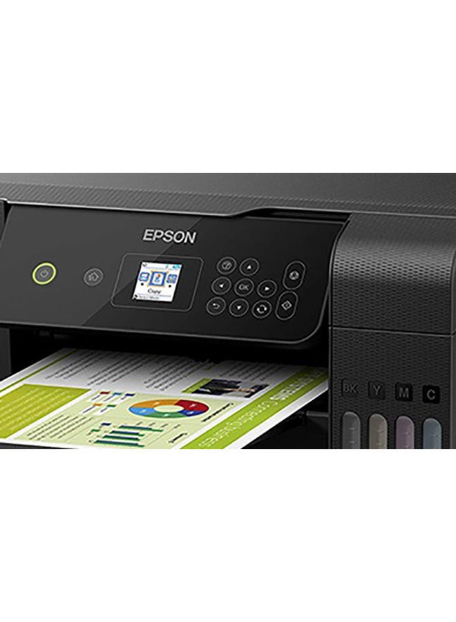 Ecotank Wi-Fi Compact All-In-One Printer Black-L3160