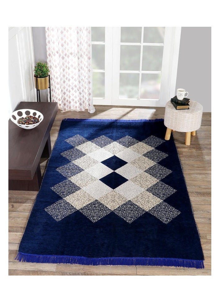 Soft Touch Dazzle Sparkle Area Rug Carpet Large for Living Room Bedroom Floor Mat Camping MAT (150 x 210 cm)