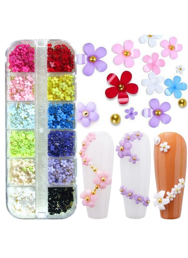 LoveOurHome Acrylic Nail Kit 600pc Gel X Nail Tips Clear Long Coffin Full Cover False Fake Nails with 3D Flower Nail Art Charms Accessories Holographic Striping Tape for Gel x Nail Extension