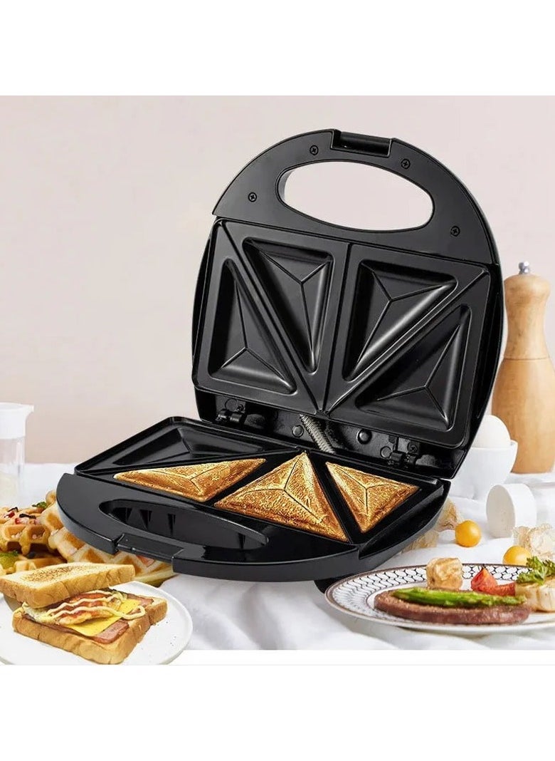 Sokany SK-BBQ-839 Non Stick Electric Sandwich Maker 4 Slices 700W