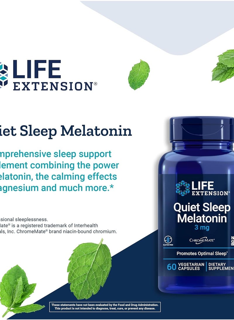 Life Extension Natural Sleep - 60 Vegetarian Capsules (01444)