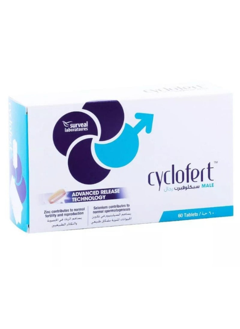 Cyclofert Male Fc Tab 60s (15s Blister X 4)