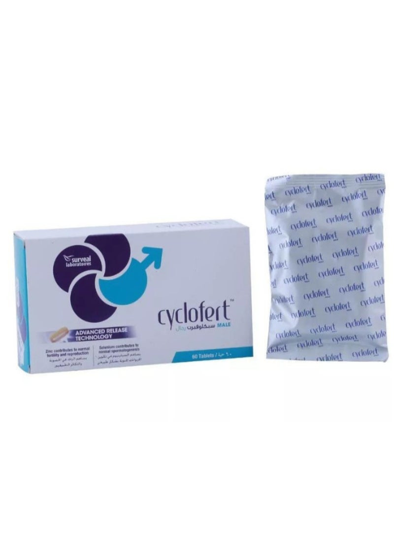 Cyclofert Male Fc Tab 60s (15s Blister X 4)