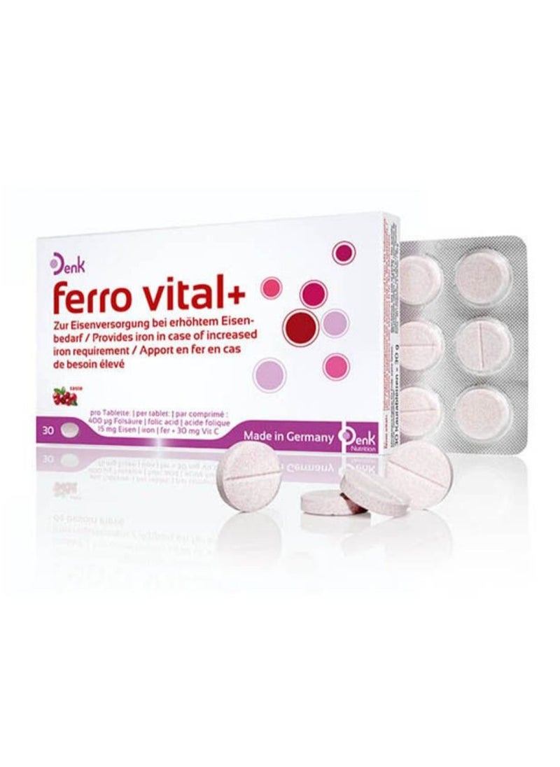 Denk Ferro Vital Plus Chewable Tablet 30's