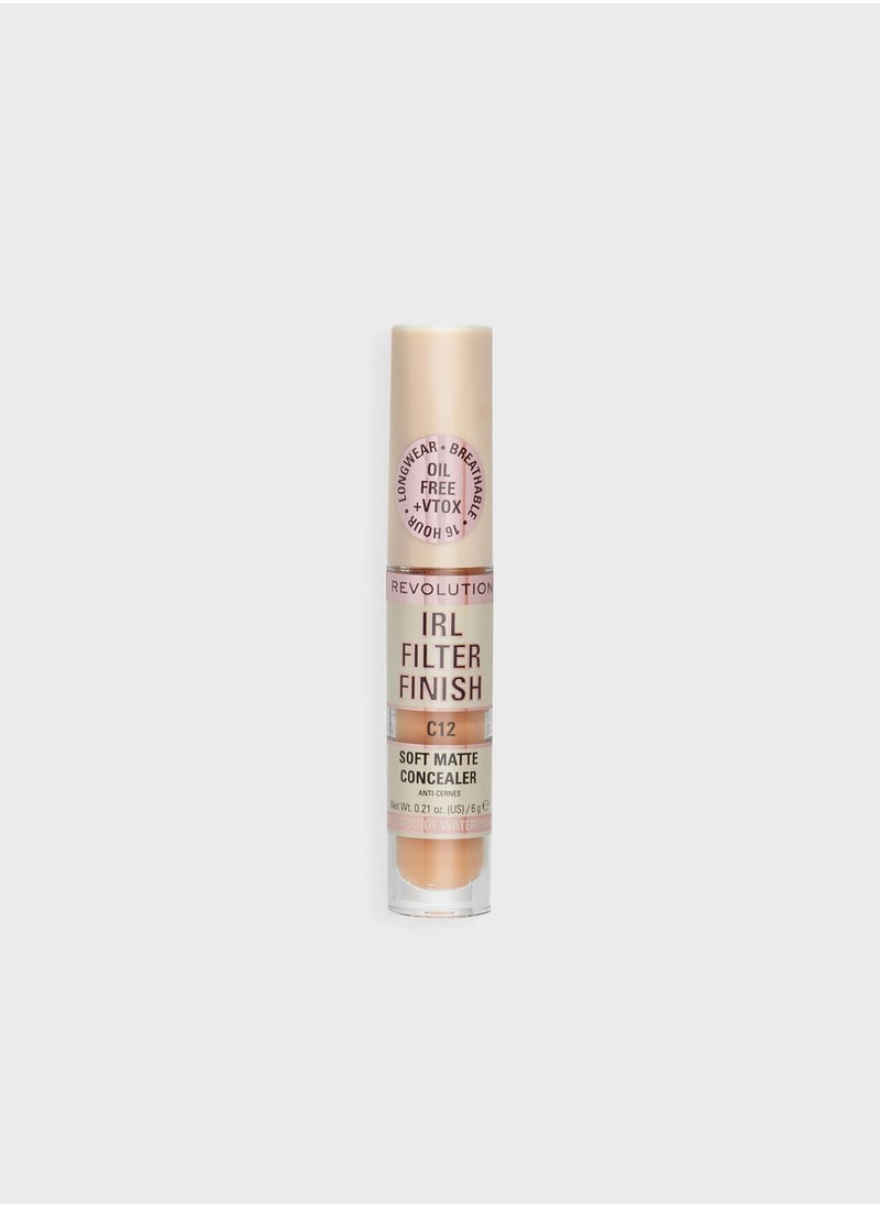 Revolution IRL Filter Finish Concealer C12