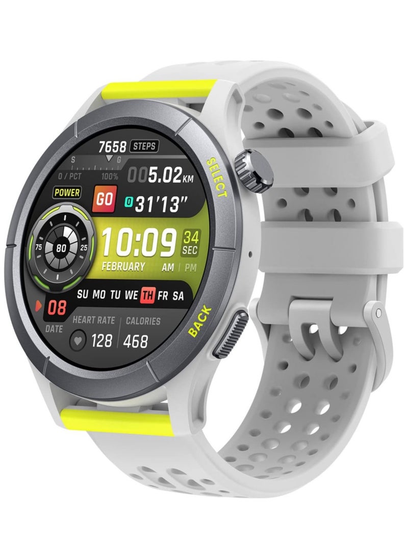 Cheetah Smartwatch with 1.8-Inch Display GPS Dual Band Fitness Training Built-in Alexa Durability 14 Day Battery Life with 150+ Sports Modes