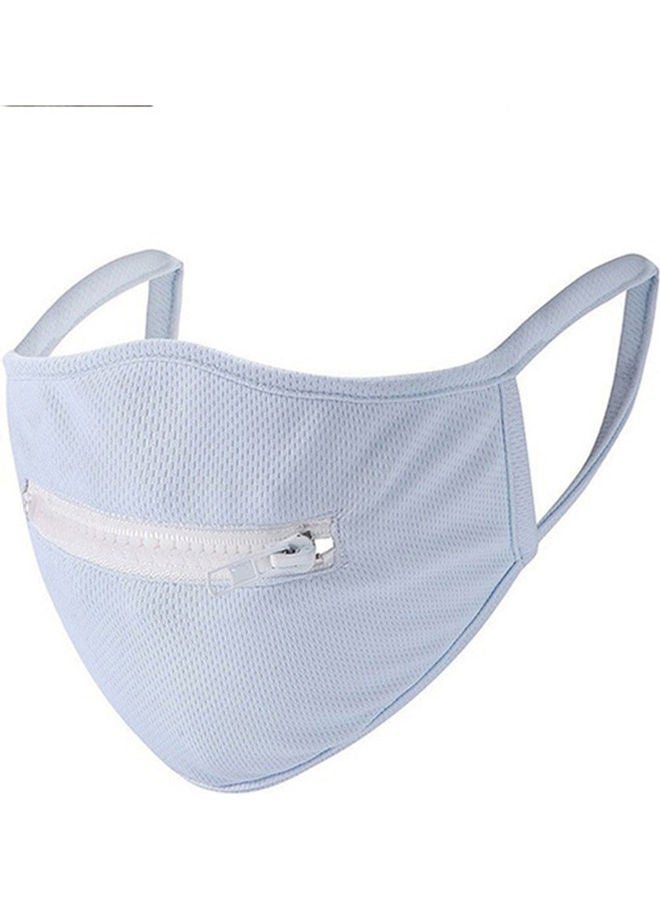 Washable Protective Zipper Openable Mask