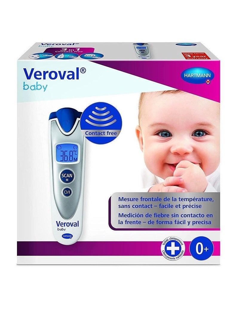 VEROVAL Baby Non Contact Infrared Forehead Fever Thermometer