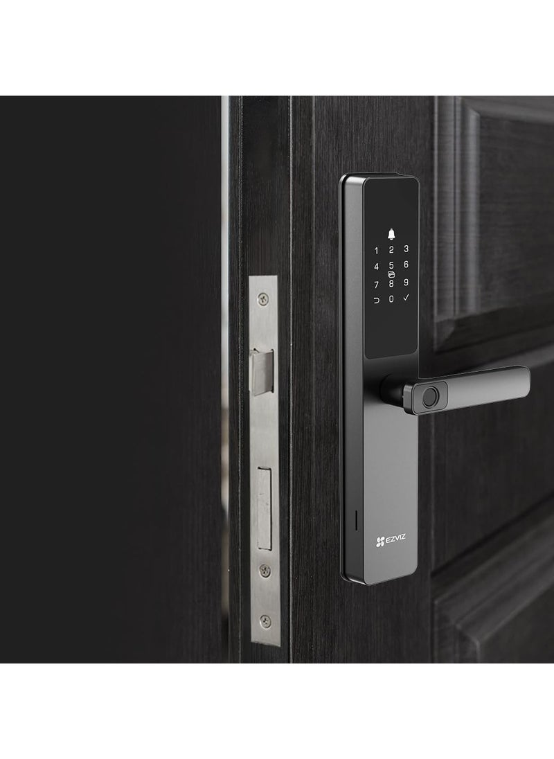 EZVIZ by Hikvision|Smart Fingerprint Door Lock - black