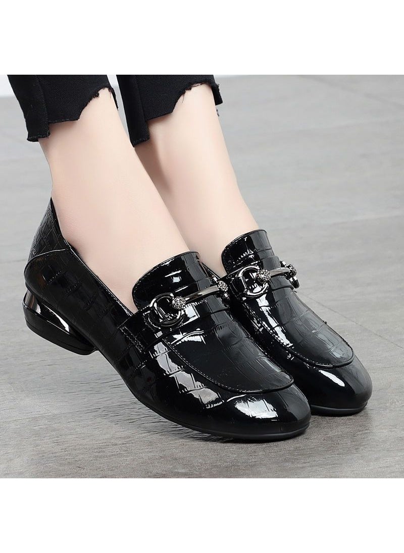 British Style Slip-Ons Black