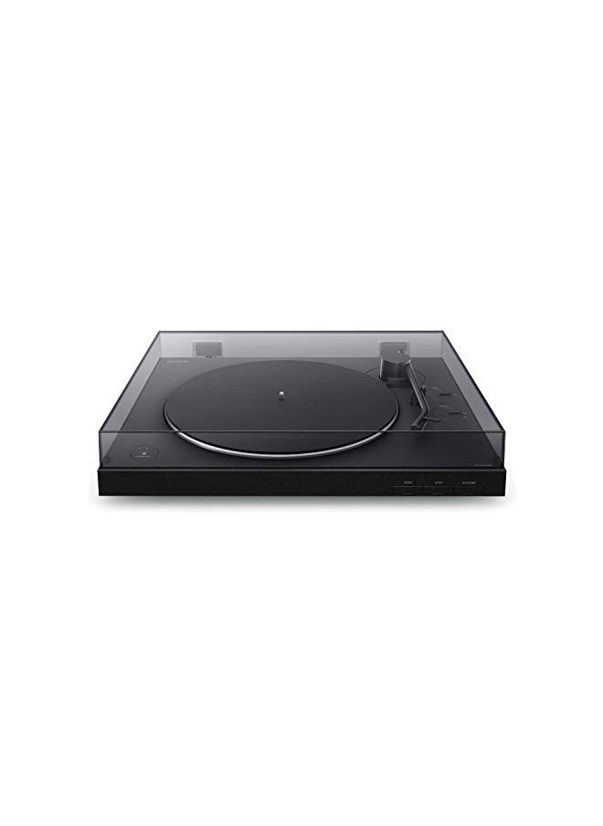 Sony PS-LX310BT Belt Drive Turntable: Fully Automatic Wireless Vinyl Record Player with Bluetooth and USB Output Black