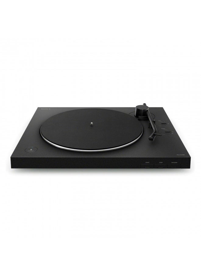 Sony PS-LX310BT Belt Drive Turntable: Fully Automatic Wireless Vinyl Record Player with Bluetooth and USB Output Black