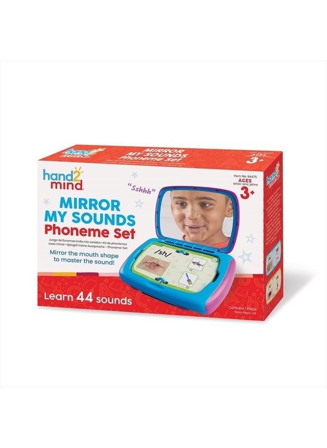 Mirror My Sounds Phoneme Set, Phonemic Awareness, Phonics Games, Letter Sounds, Phonics Flash Cards, Speech Therapy Materials, Phonics for Kindergarten, Toys That Help with Speech