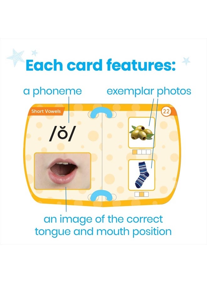 Mirror My Sounds Phoneme Set, Phonemic Awareness, Phonics Games, Letter Sounds, Phonics Flash Cards, Speech Therapy Materials, Phonics for Kindergarten, Toys That Help with Speech