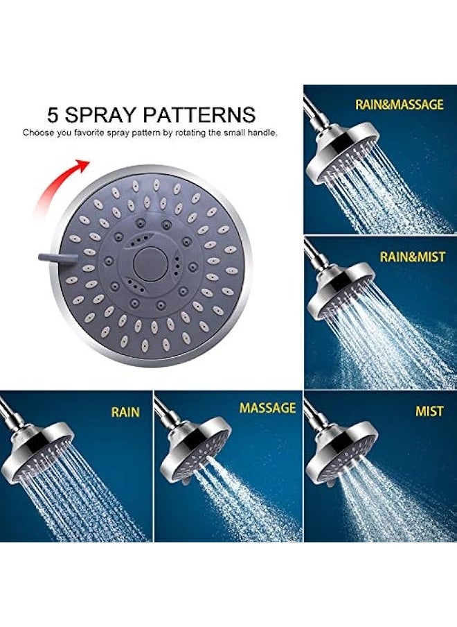 Shower Head Combo (5 Spray Settings)