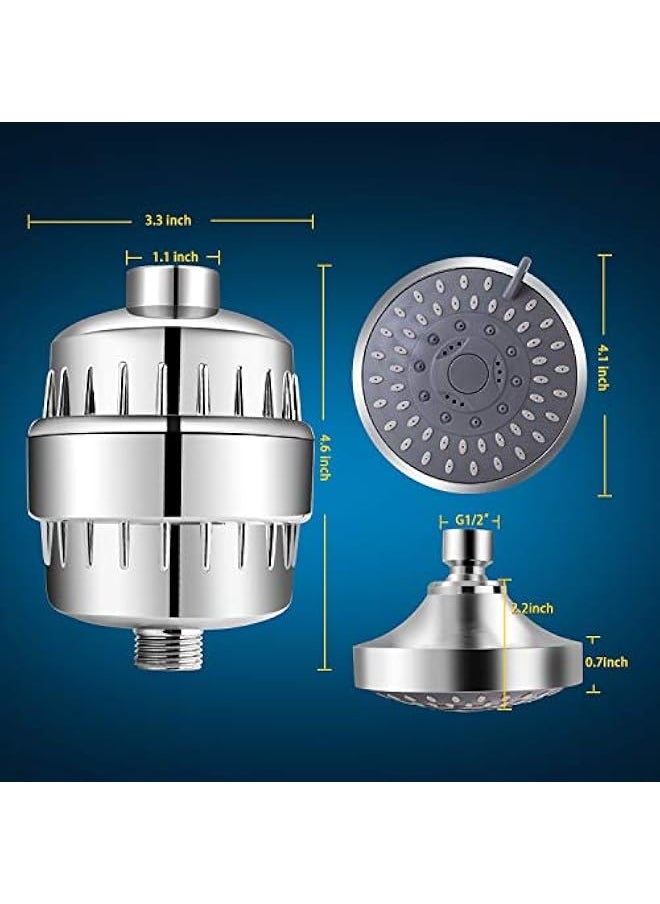 Shower Head Combo (5 Spray Settings)