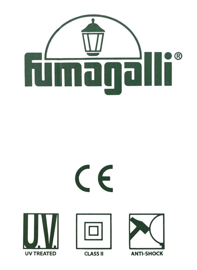 Fumagalli E22.110 Post Light, Mikrolot/Anna
