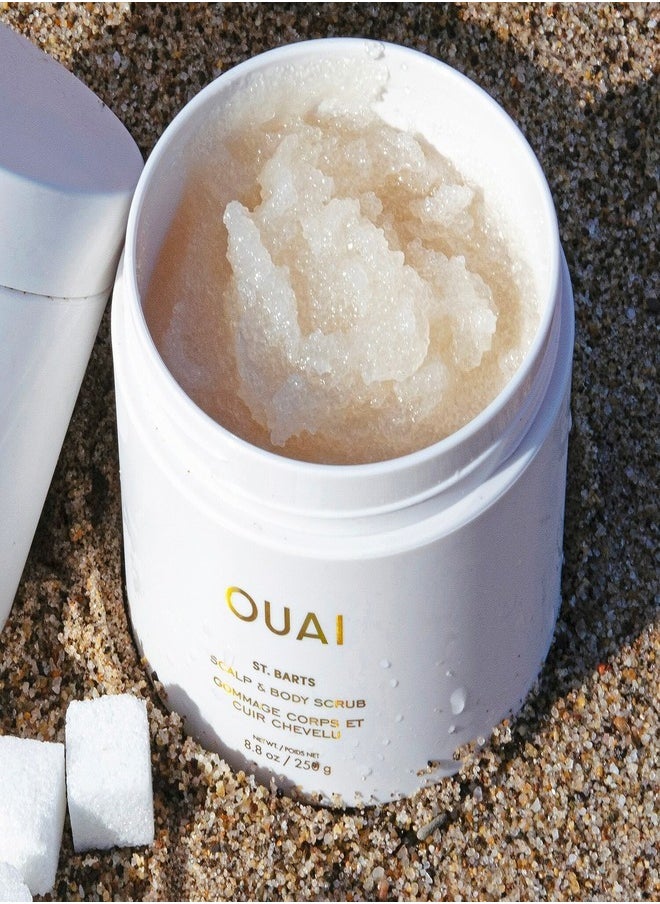 OUAI Scalp & Body Scrub St. Barts - 250g Exfoliating Treatment