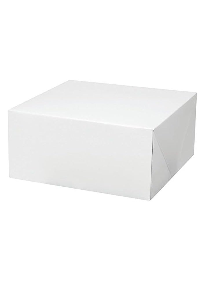 Cake Boxes 2 Pieces, White