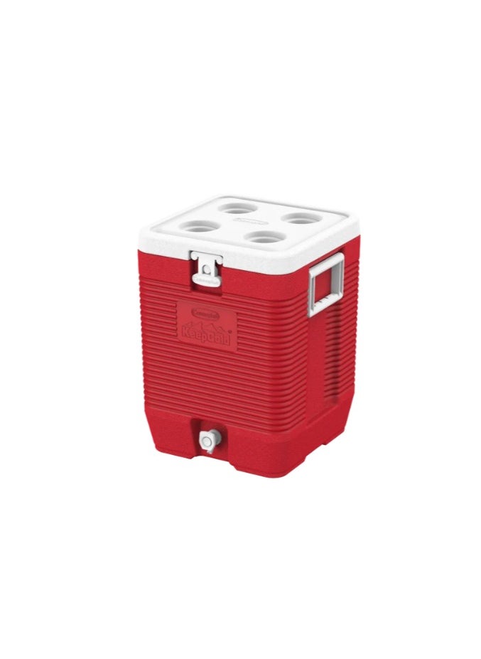 25L KeepCold Square Cooler RED