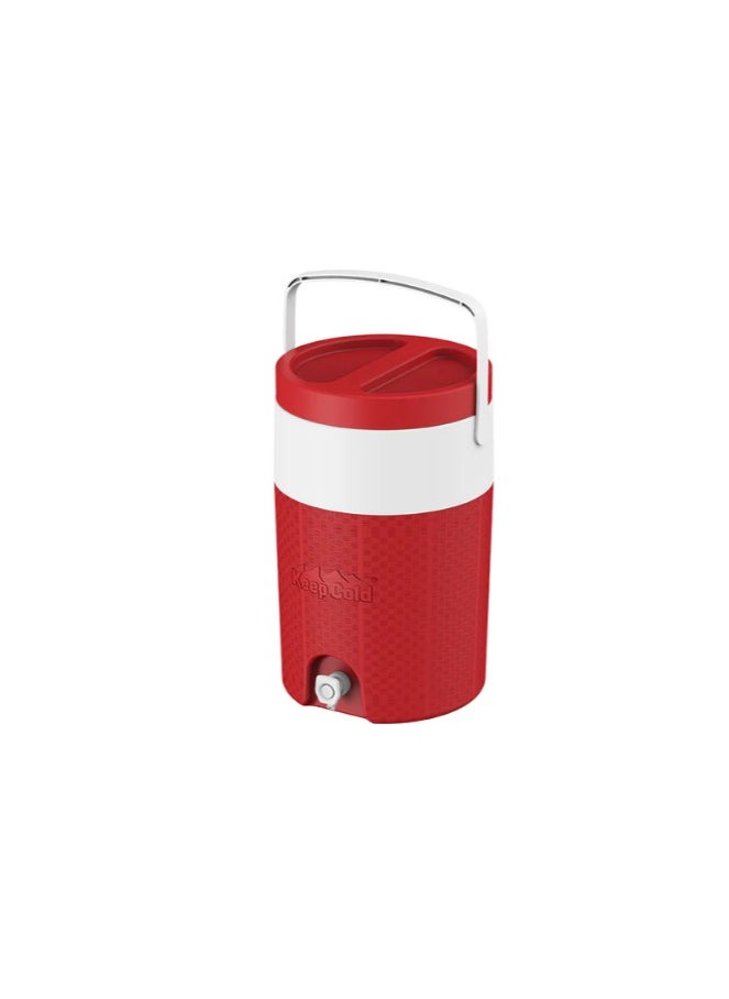 2 Gallon KeepCold Water Cooler RED