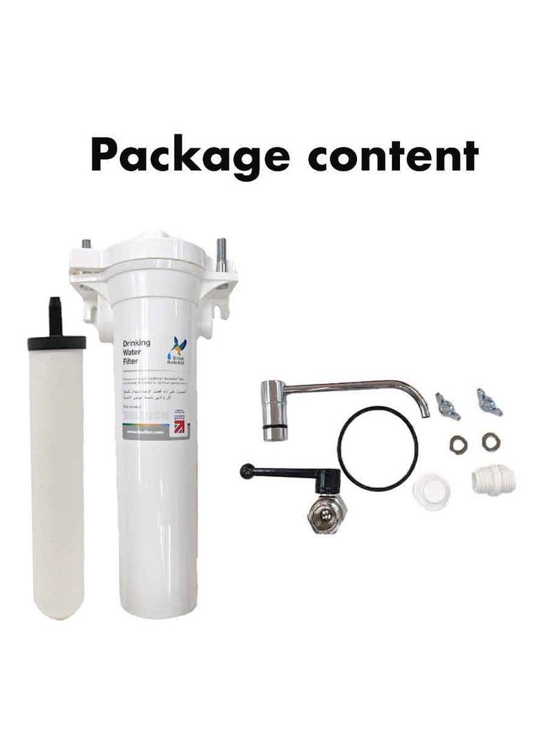 British Berkefeld HBA MKII  Mounted Drinking Water Filter With Candle