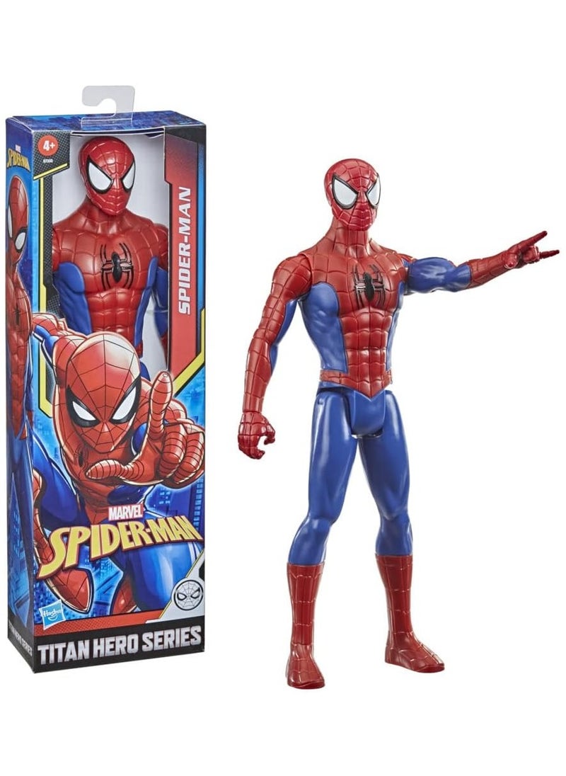 Marvel Spider-Man Titan Hero Series Spider-Man Action Figure, 12-Inch-Scale Super Hero