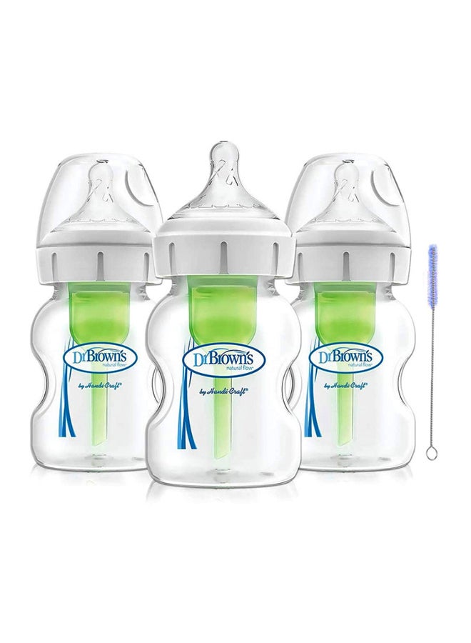 Pack Of 3 Options + Wide-Neck Bottles, 5 Oz